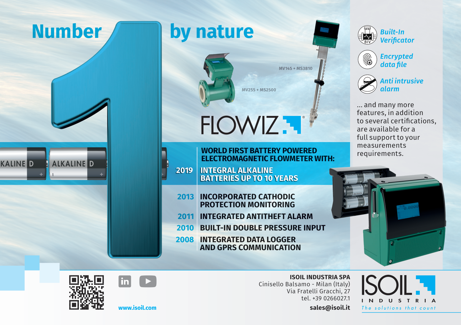 ISOIL Industria - Electromagnetic Flowmeter